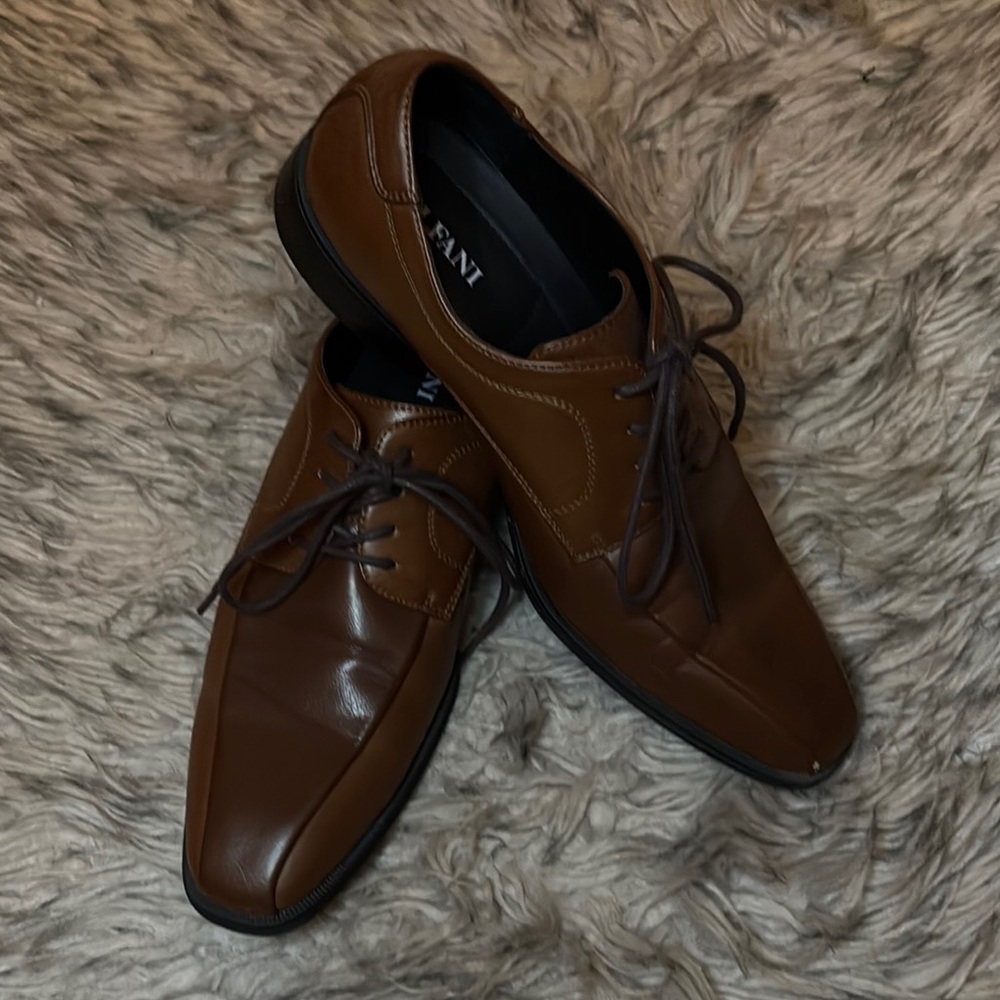 Men's Brown Leather Shoes